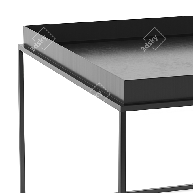 Spanish Metal Coffee Table - TO4ROOMS DZ-106-168 3D model image 2