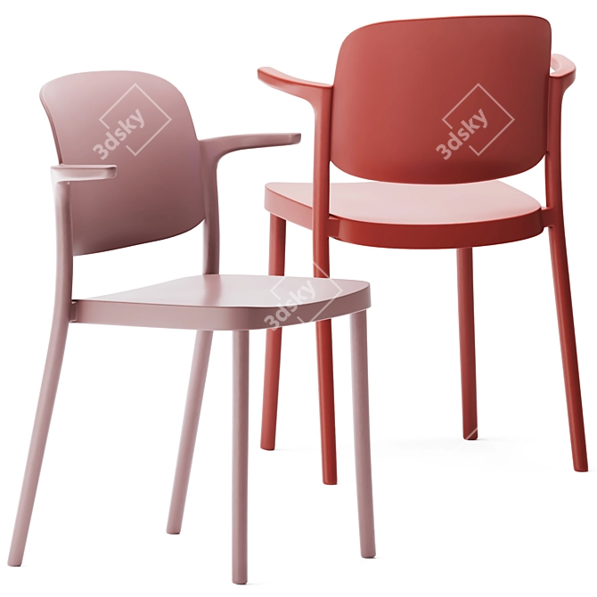 Colos Table & Chair Set 3D model image 4