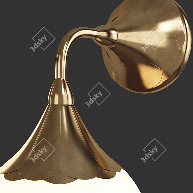 Elegant Piper Sconce  2013 V-Ray 3D model image 2