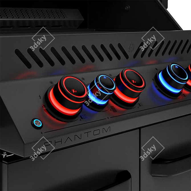 Napoleon Phantom 500 RSIB: Elite Gas Grill 3D model image 3