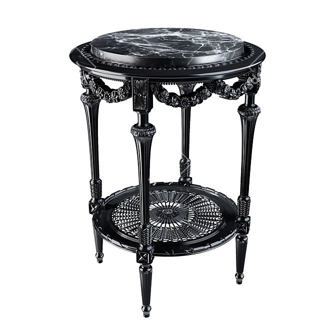 Elegant Penny Small Tables - Perfect for Your Home 3D model image 1
