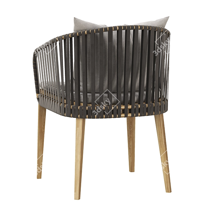 Elevate Mood with Tribu Chair 3D model image 9