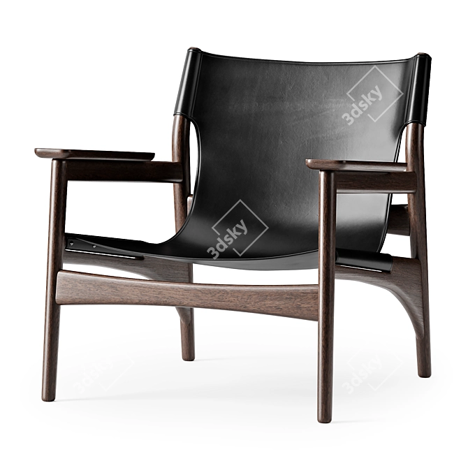 Norm Architects Kinuta N LC02 - Scandinavian Design Chair 3D model image 1