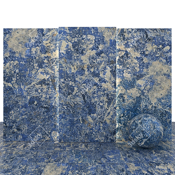 Blue Marble Texture Collection 3D model image 2