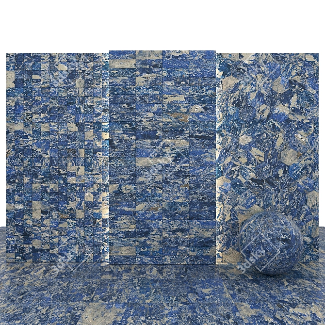 Blue Marble Texture Collection 3D model image 3