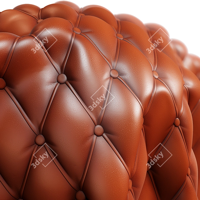 14 Color Options | PBR Leather Texture 3D model image 4