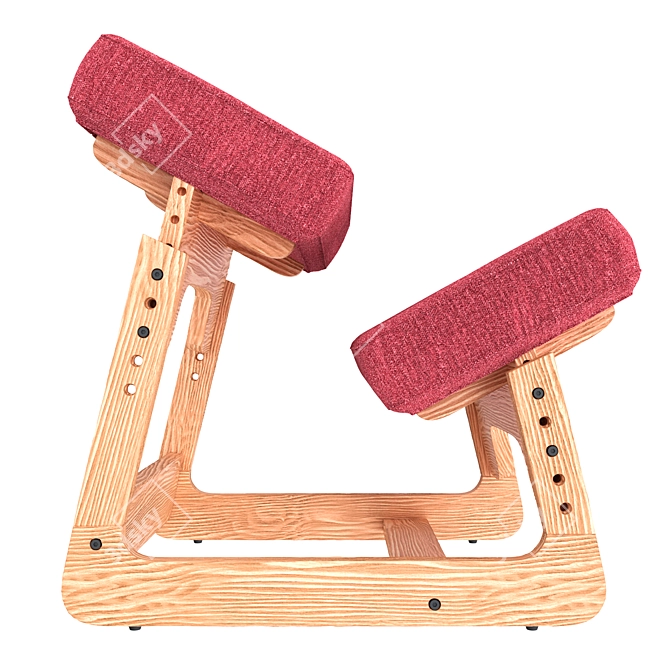 ErgoRelax Orthopedic Chair 3D model image 3