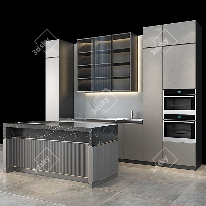 61 Piece Kitchen Set 3D model image 3