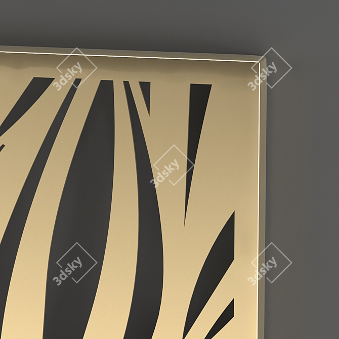 La Forma Danesa Decorative Panel 3D model image 2