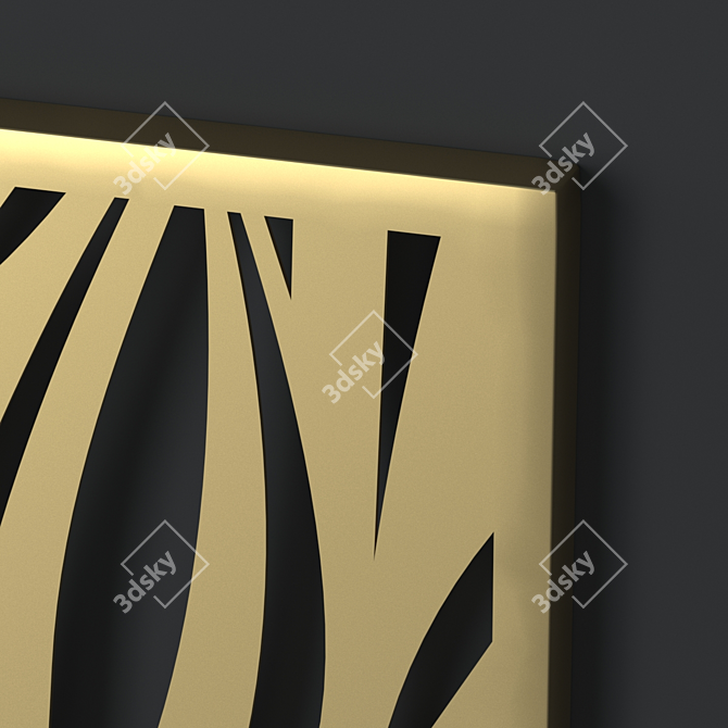 La Forma Danesa Decorative Panel 3D model image 5