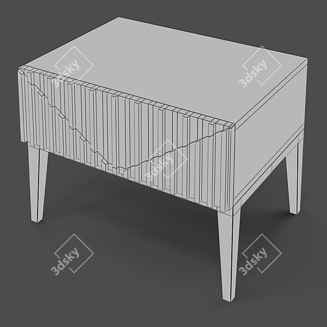 MENORCA Bedside Table | MOD Interiors 3D model image 3