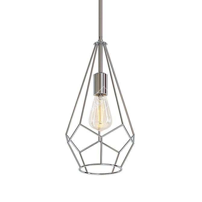 Elegant Aliria Pendant Light 3D model image 1