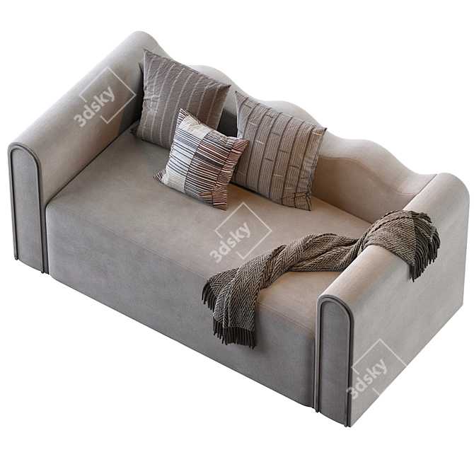  Modern Camarat Sofa - 2013 Design 3D model image 3