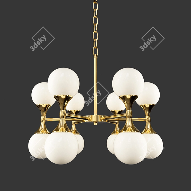 Astoria Light: Elegant and Versatile Lighting Solution 3D model image 2