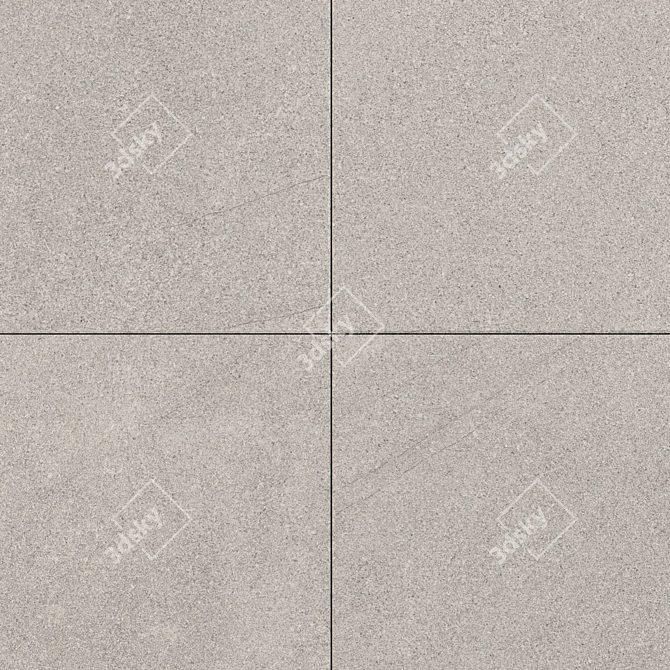 River Moon 120x120: Versatile Wall and Floor Tile 3D model image 2