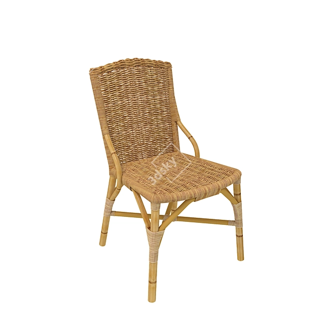 Elegant Douce Chair: Unico 2018 3D model image 1