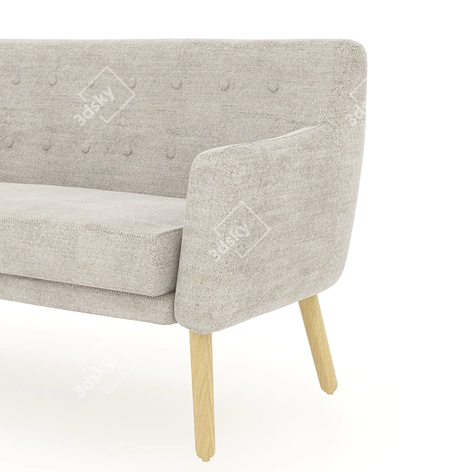 Modern Decorative Couch Sofa 3D model image 5