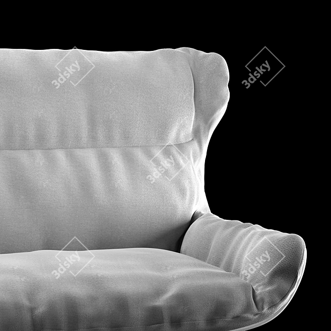 Leyasol Wingback: Summer Comfort 3D model image 4