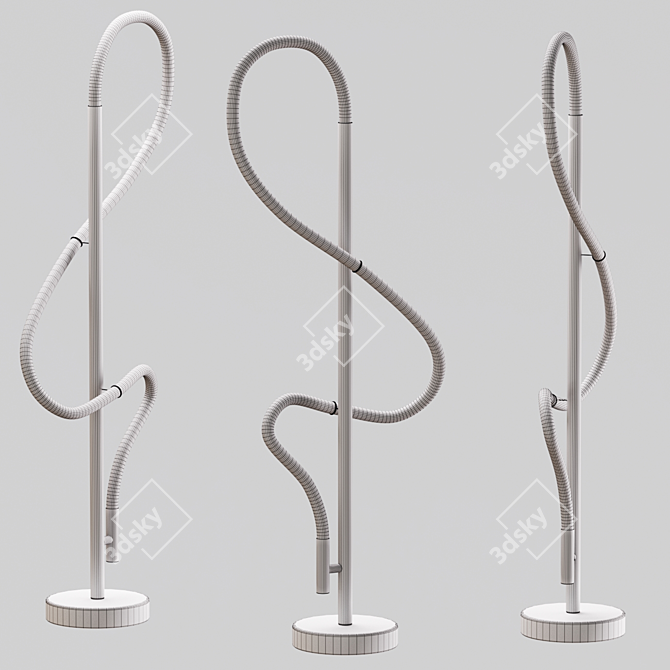 Budget Floor Lamp - H110 cm 3D model image 3