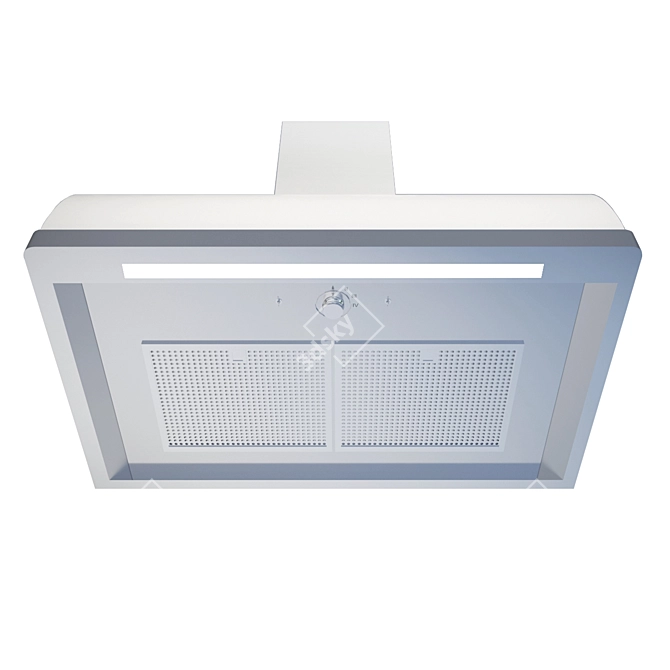 Sleek & Efficient: IKEA FULLSTÄNDIG Wall-Mount Cooker Hood 3D model image 2