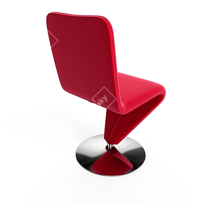 Modern Midj F12 Chair: Stylish and Accurate Design 3D model image 3