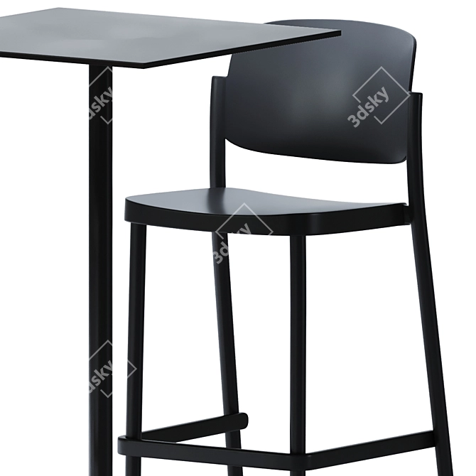 Elevate your space with the Alfiere High Table by Colos 3D model image 3