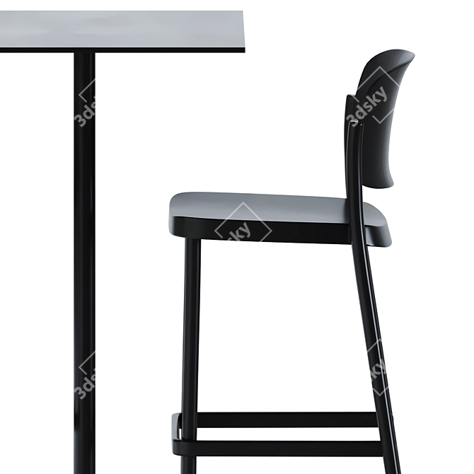 Elevate your space with the Alfiere High Table by Colos 3D model image 4