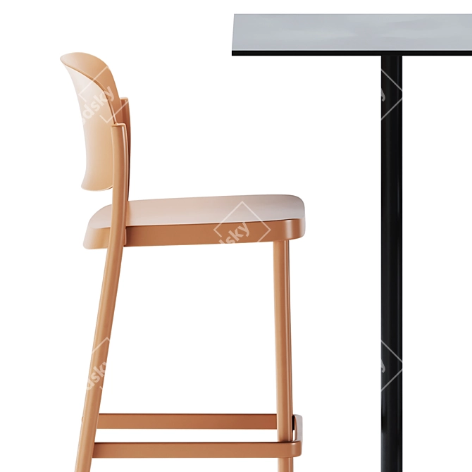 Elevate your space with the Alfiere High Table by Colos 3D model image 5