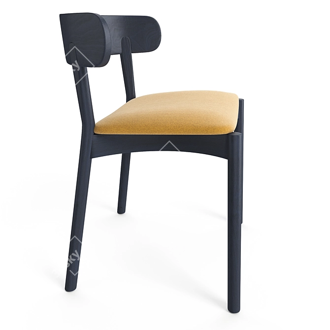 Sleek Montera SL CU Chair 3D model image 3