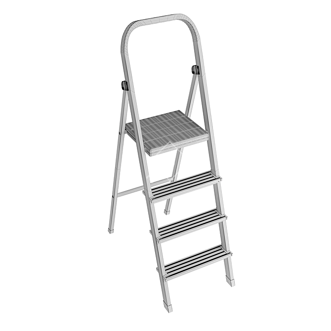 Title: Versatile Ladder Set 3D model image 4