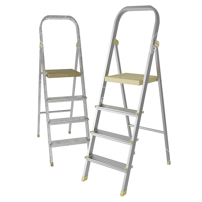 Title: Versatile Ladder Set 3D model image 6