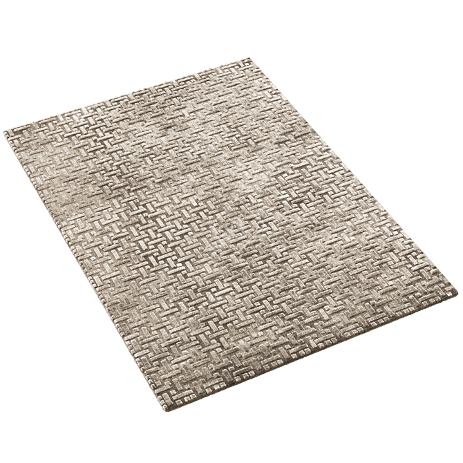 Elegant Medina Carpet - 350x250cm 3D model image 1