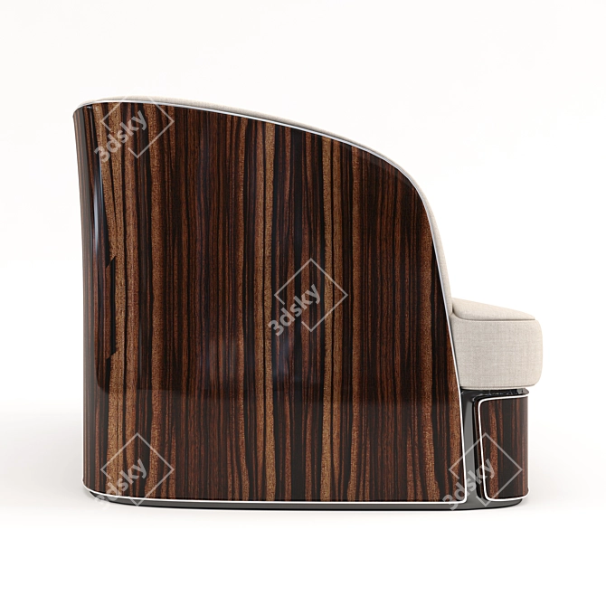 Luxury Italian Bampton Sofa 3D model image 3
