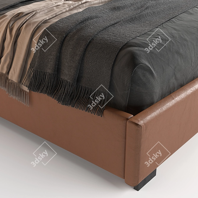 SleekMax Bed 3D model image 2