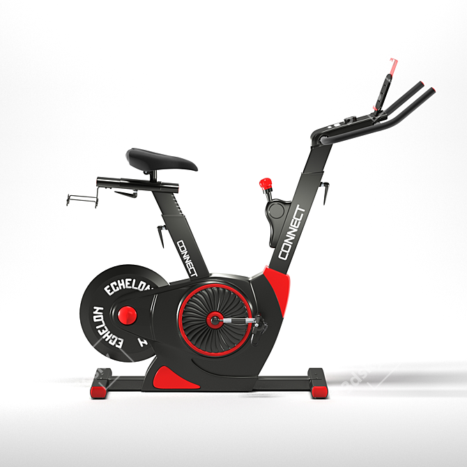 Echelon EX3 Connect Bike: Ultimate Virtual Fitness Experience 3D model image 2