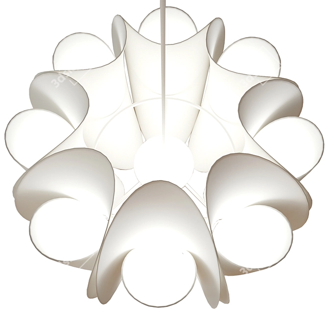  TRUBBNATE Hanging Lamp - Creates Beautiful Shadow Play 3D model image 4