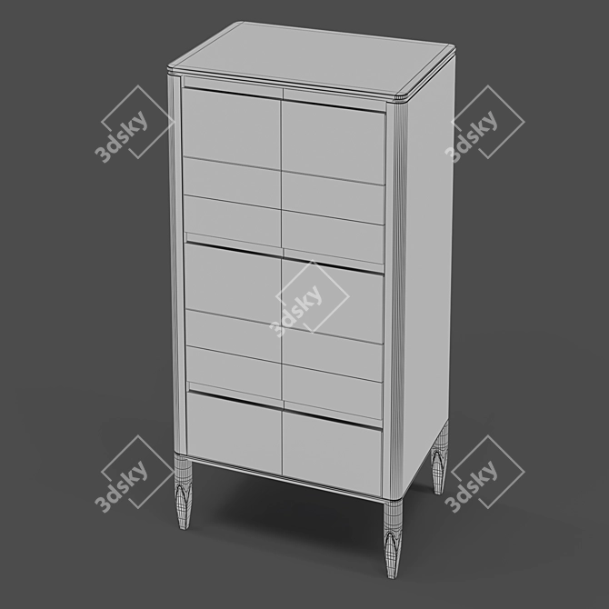 PATERNA High Chest of Drawers - MOD Interiors 3D model image 3