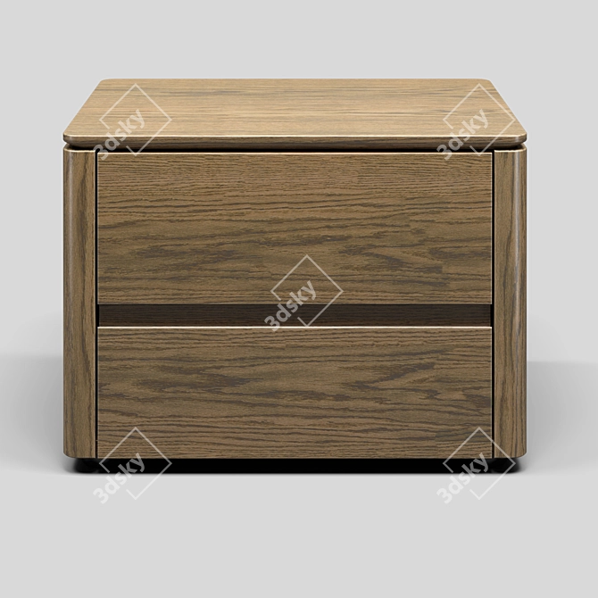 PATERNA Bedside Table: MOD Interiors 3D model image 2