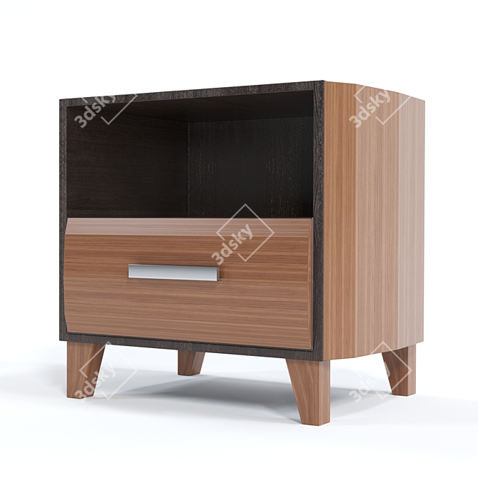 Modern Tumba Stands - Compact & Stylish 3D model image 2