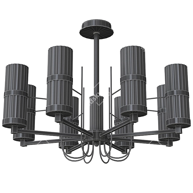 Title: Stilfort Legion Chandelier 3D model image 4