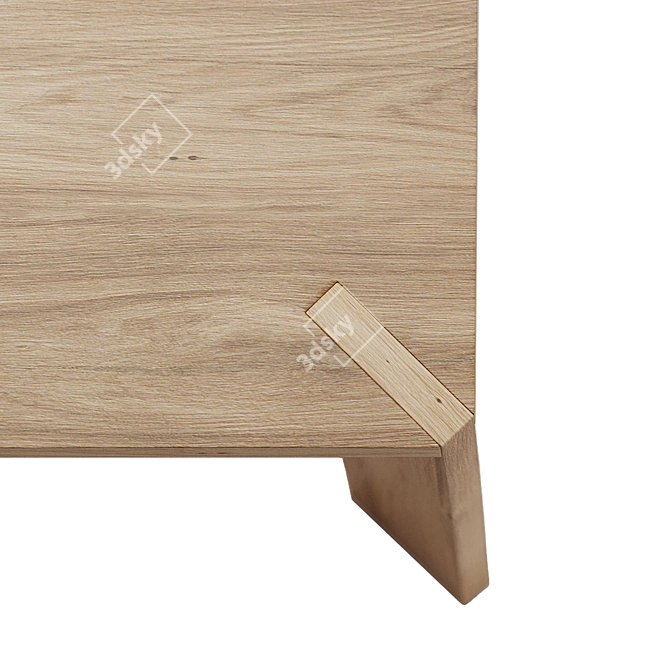 Modern Manero Table: Versatile Design 3D model image 2