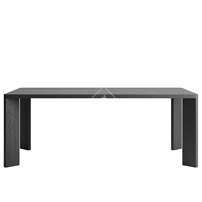 Modern Manero Table: Versatile Design 3D model image 4