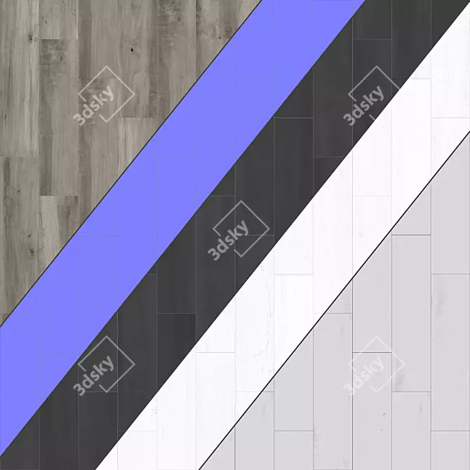 Versatile Parquet Design Collection 3D model image 3