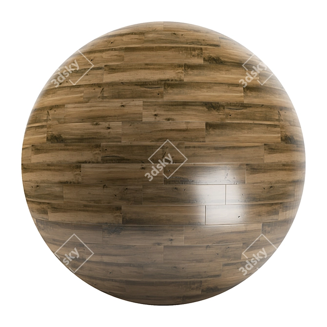 Parquet 62 - Standard and Herringbone Patterns. 12 Plank Variations. 3D Models. 3D model image 1