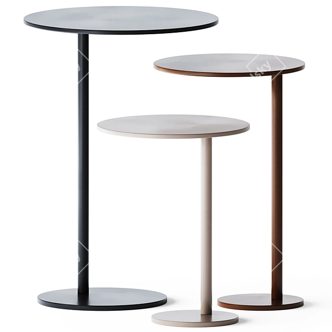 Elegant Planeta Tables by RiFRA 3D model image 1