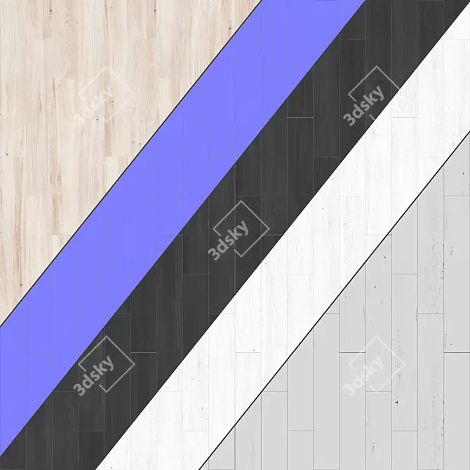 Parquet 70: Standard & Herringbone Patterns In Multiple Plank Options 3D model image 3