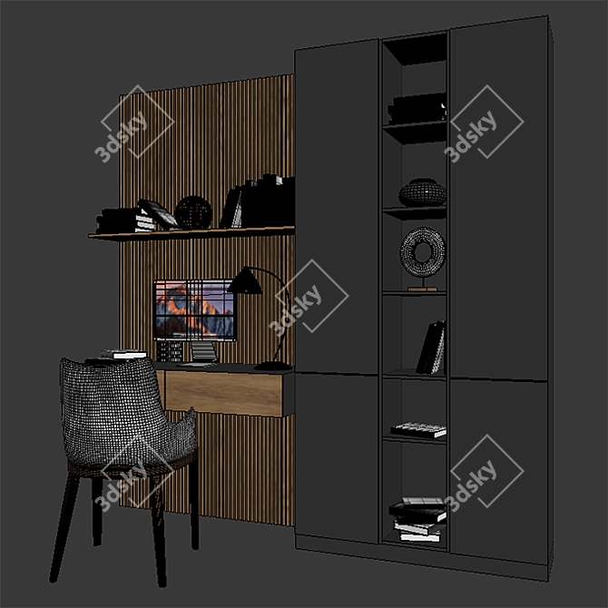  Ready-to-Use Worktable for Visualizations 3D model image 3