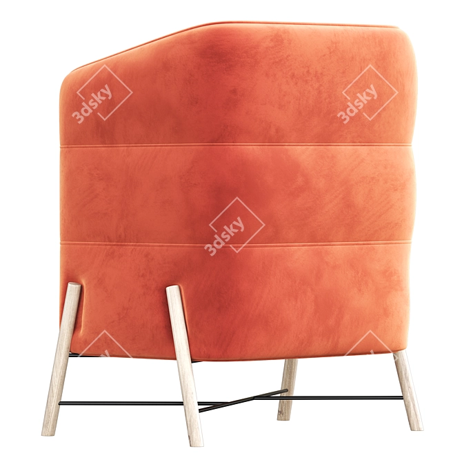 SilentLab MYSPOT BOND High-Back Armchair 3D model image 1