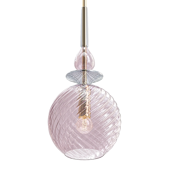 Title: Dream Series Pendant Light 3D model image 1