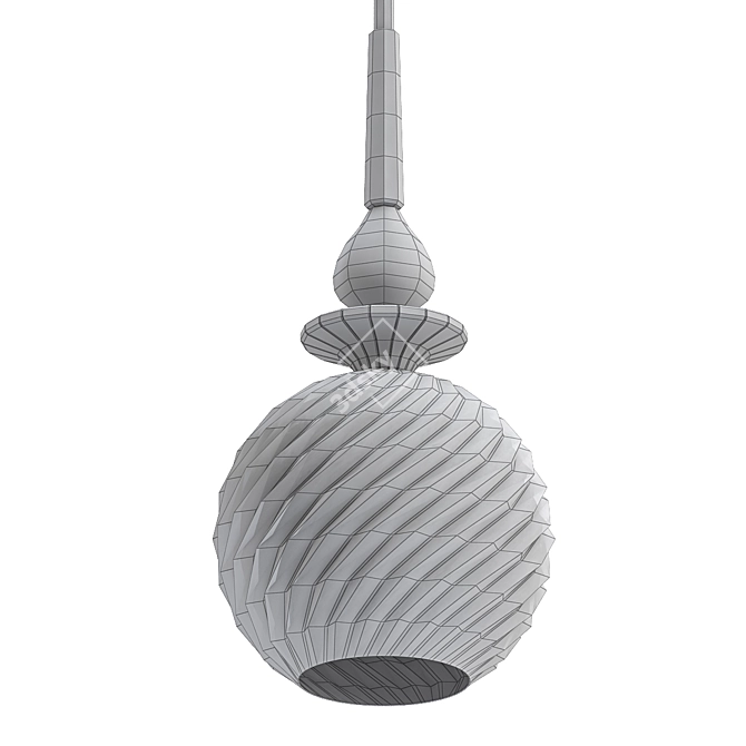 Title: Dream Series Pendant Light 3D model image 2